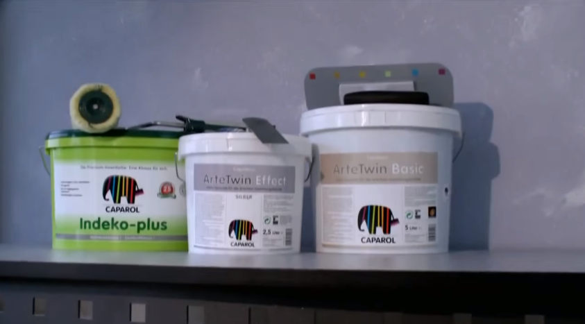 Caparol з ефектом дивовижна стихія Моно Arte Twin