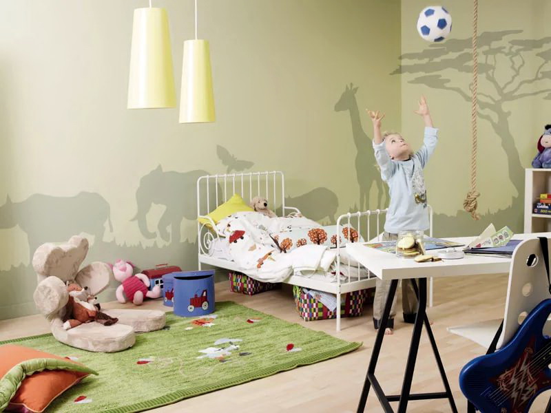 Вибираємо фарбу для дитячої кімнати