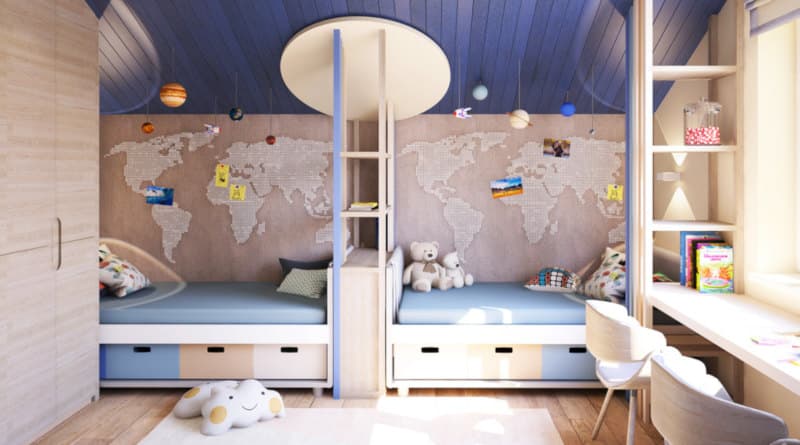 Що важливо знати про оформлення кімнат для дітей віком від 3 до 5 років