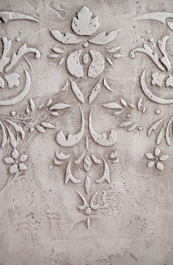 Орнамент з декоративної штукатурки
