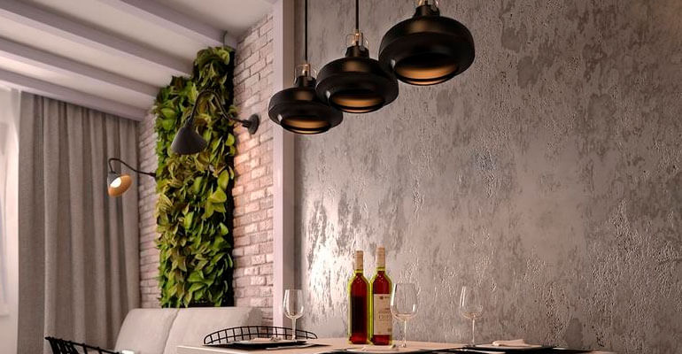 Візуальне розширення простору за допомогою декоративної штукатурки