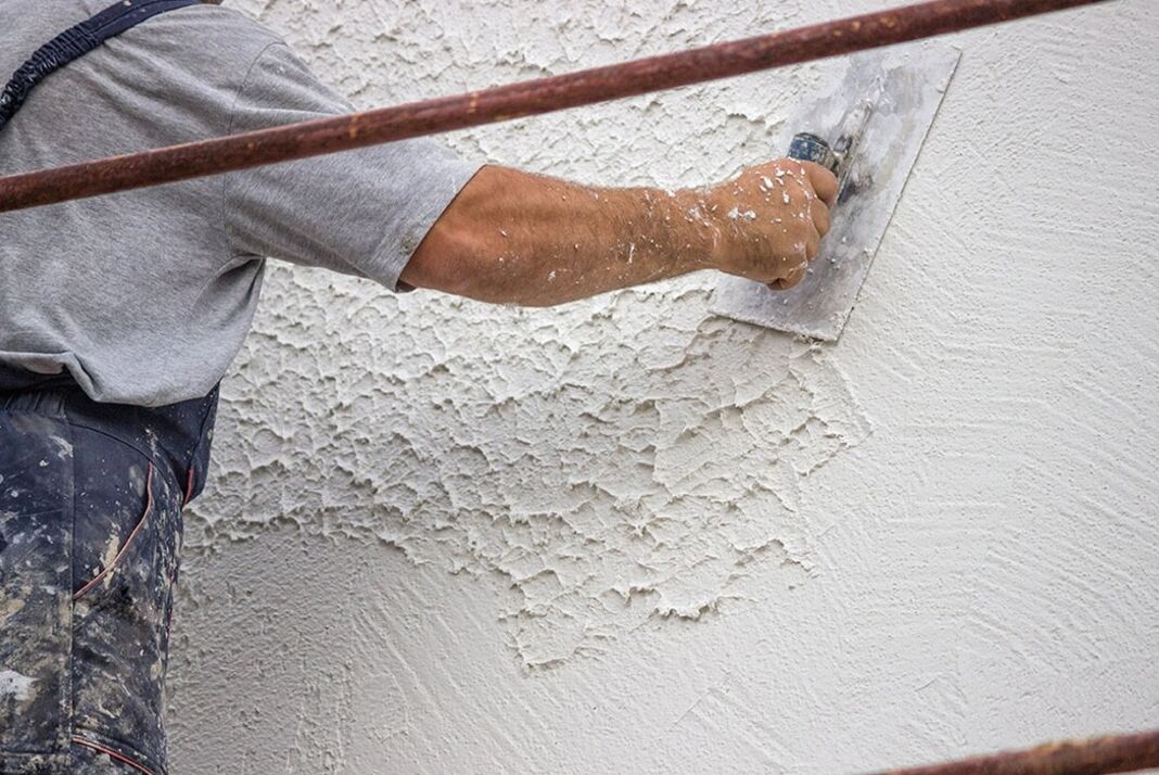 Витрати фасадної штукатурки